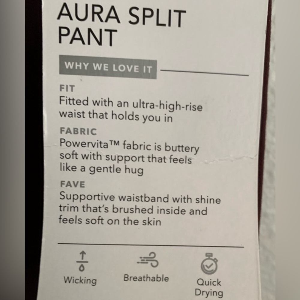 Athleta - Aura Split Pant - image 3